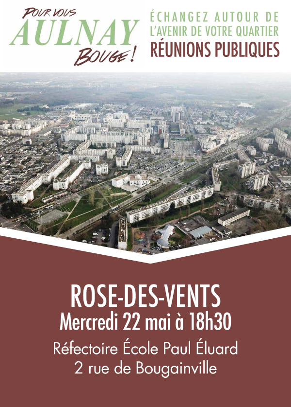 Réunions publiques