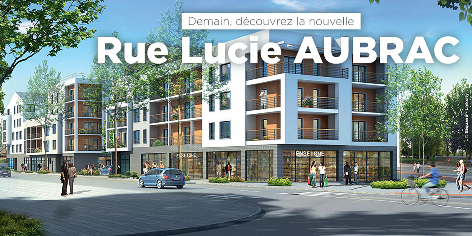 Rue Lucie AUBRAC dénomination