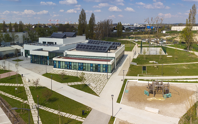 Espace Jules Verne Vue aérienne