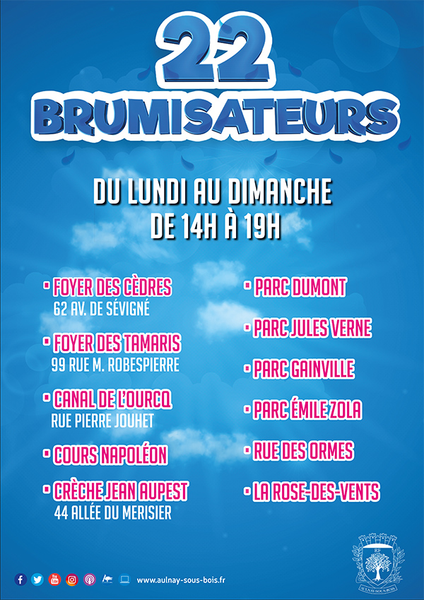 22 brumisateurs