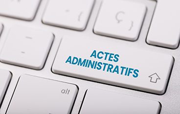 Actes administratifs en ligne