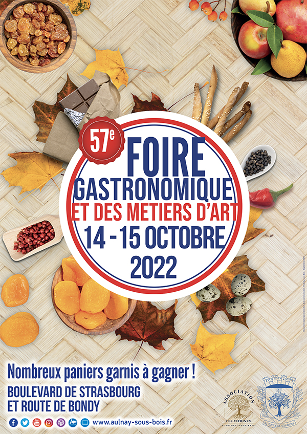 Foire gastronomique – Octobre 2022 Foire gastronomique - Octobre 2022