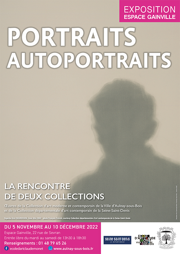 AFFICHE portraits autoportraits.indd Expo portraits autoportraits 5 Nov et au 10 décembre 2022