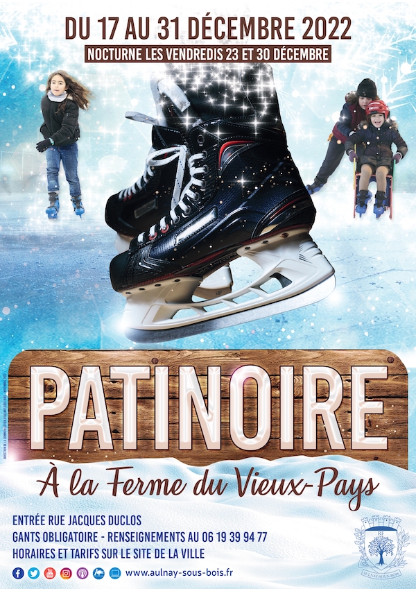 Patinoire à la ferme du Vieux-Pays