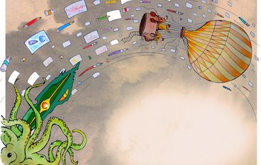 Illustration fête du livre