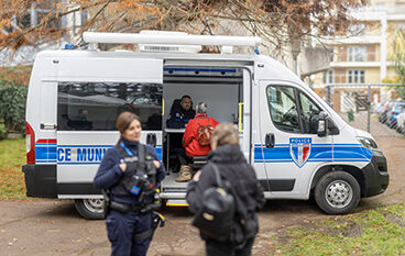 Poste police municipale mobile