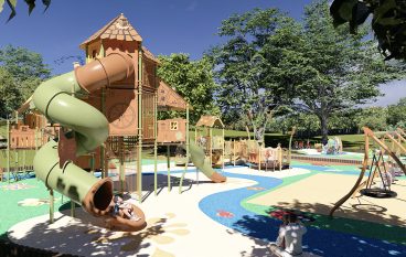 Inauguration aire de jeux