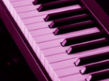 Clavier d’un piano vu en perspective