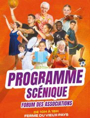 Programme scénique - forum des associations 2025