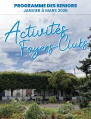 Activités seniors Janvier à mars 2026