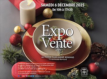 Exposition où les ventes seront reversés à des associations caritatives