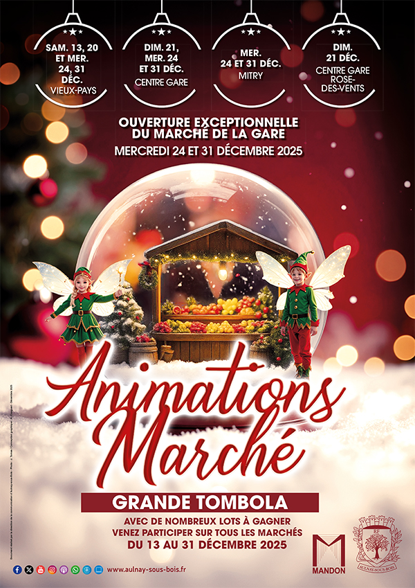 Animations marché 2025