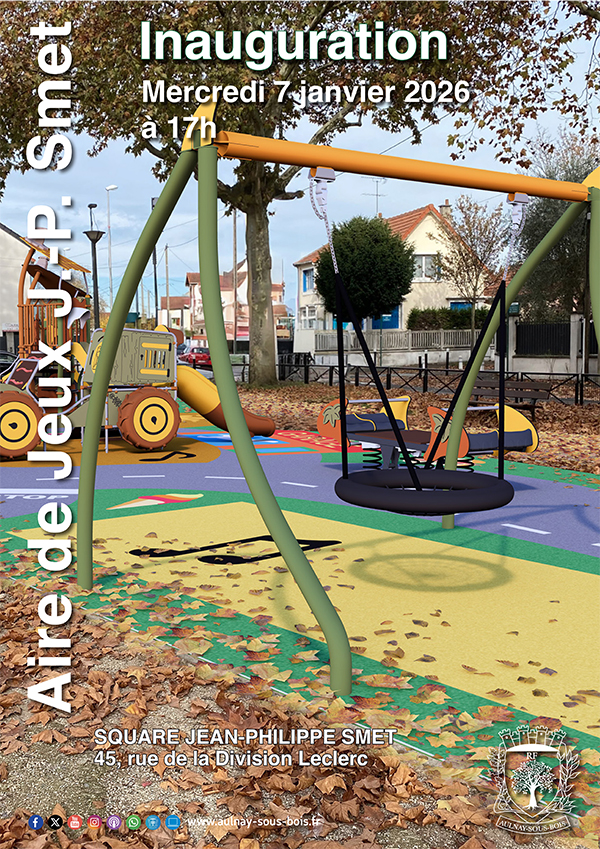 Inauguration Aire de jeux jean philippe smet