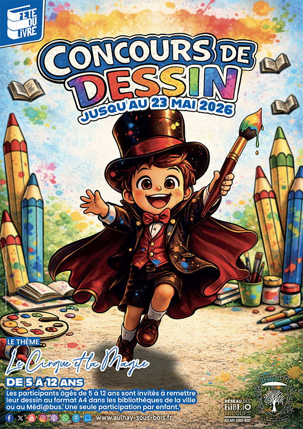 Concours dessin fête du livre 2026