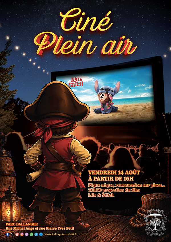 CINE PLEIN AIR Lilo&Stitch