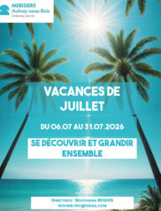 Planning vacances de Juillet 2026 - Antennes jeunesse