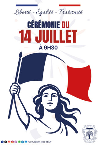 Cérémonie 14 juillet 2026