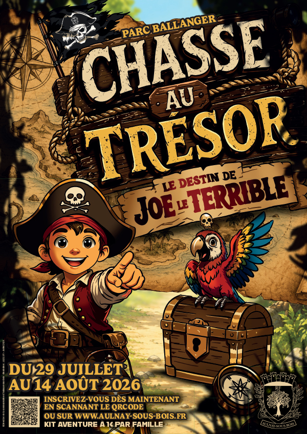 Chasse aux trésor - Juillet 2026
