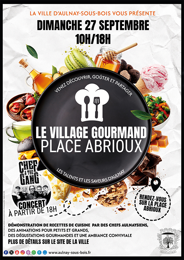 village gourmands septembre 2026